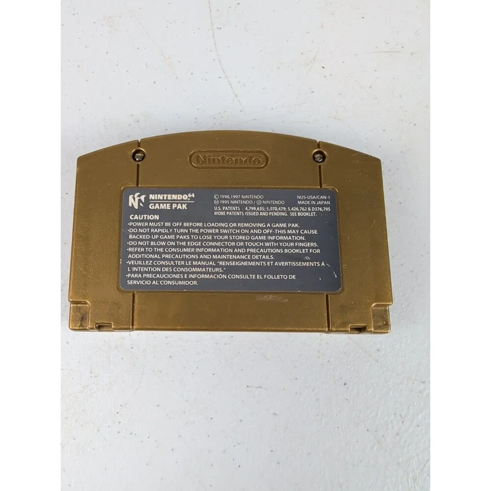 The Legend of Zelda Majora's Mask Nintendo 64 N64 Gold Cartridge Tested Working